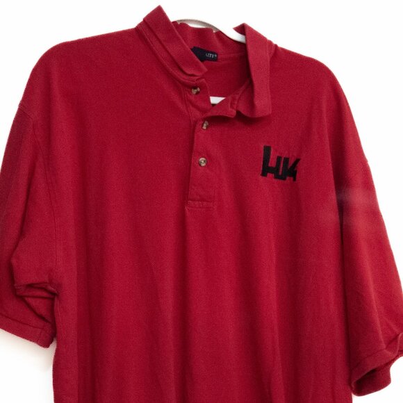 Port Authority Red Polo Shirt Mens Size 2XL - Picture 4 of 8